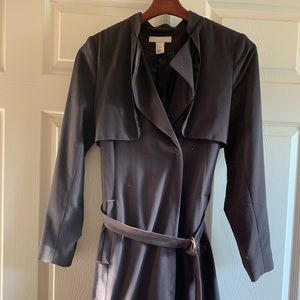 H&M Grey Trench Coat US 6